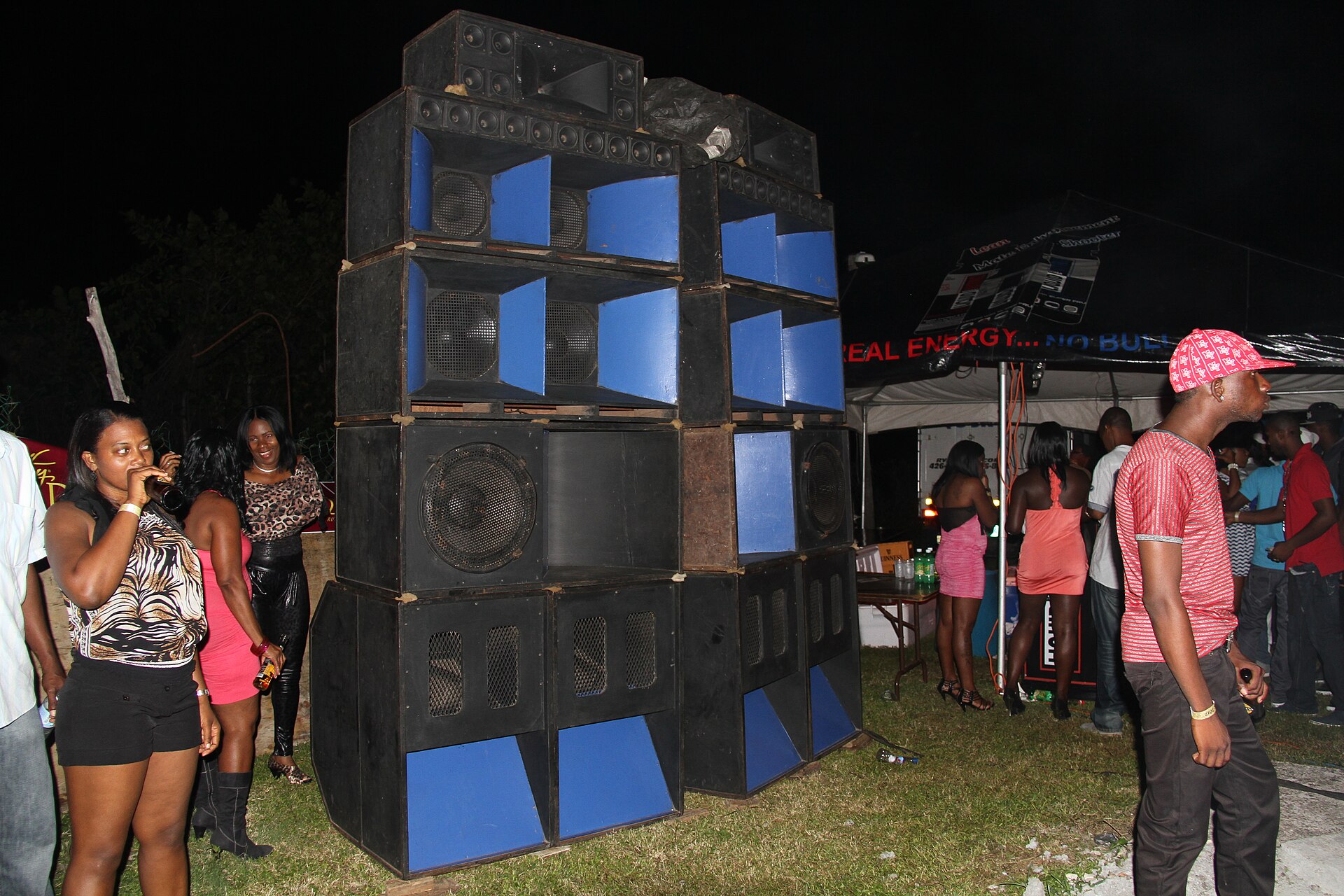 Jamaica sound system speakers