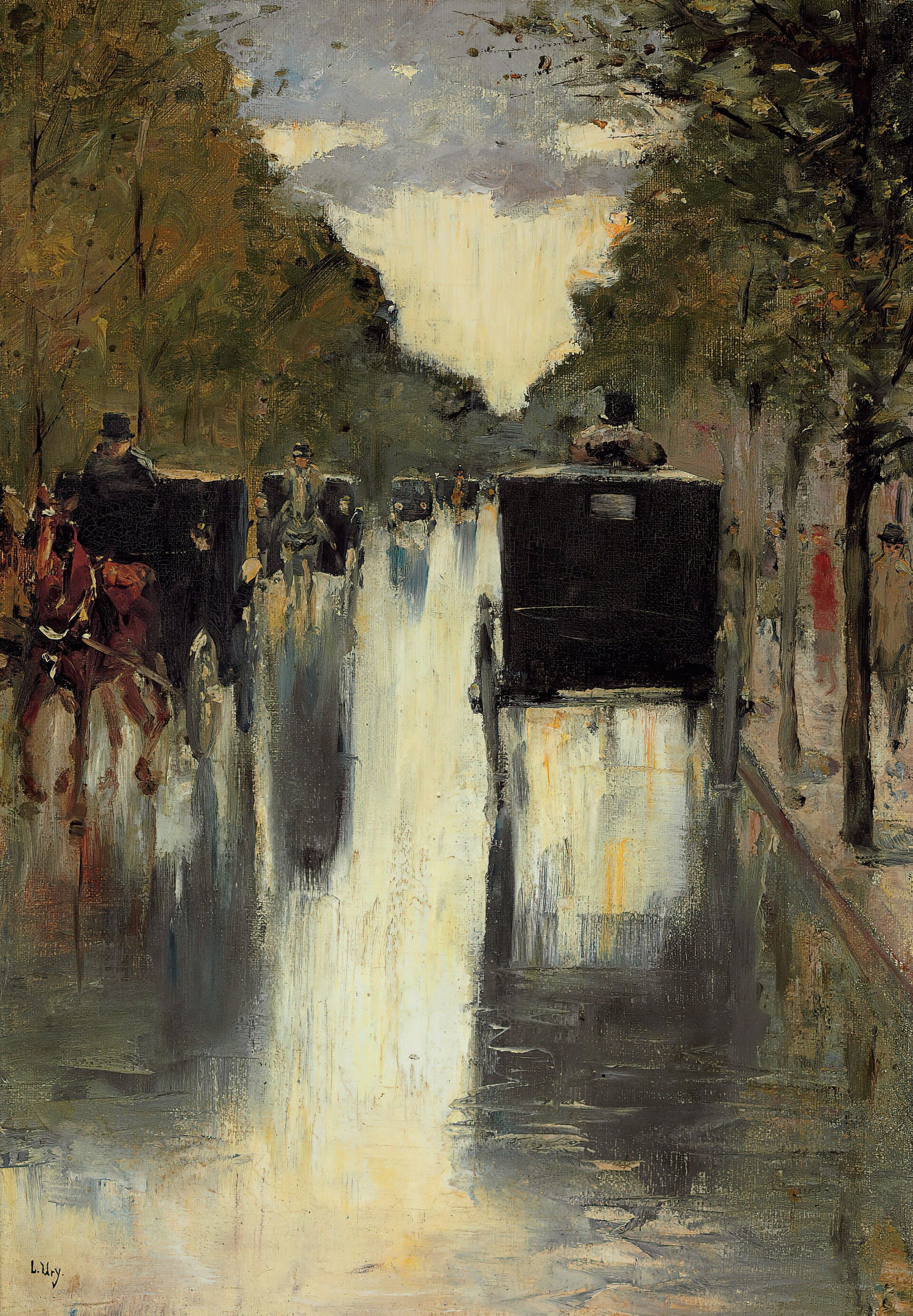 Berlin street scene