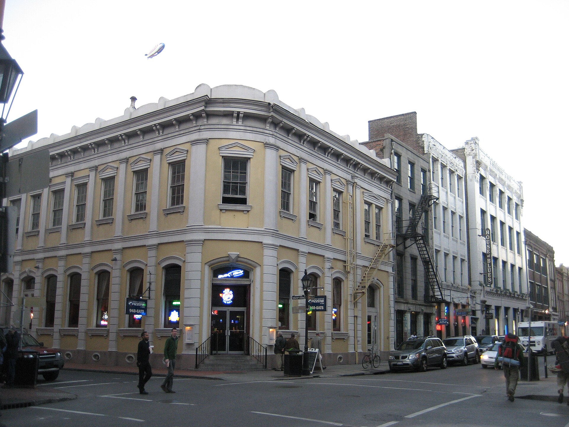 French Quarter street evening