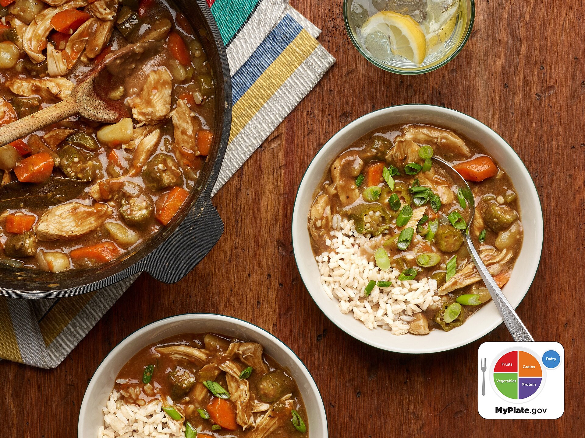 gumbo bowl Louisiana