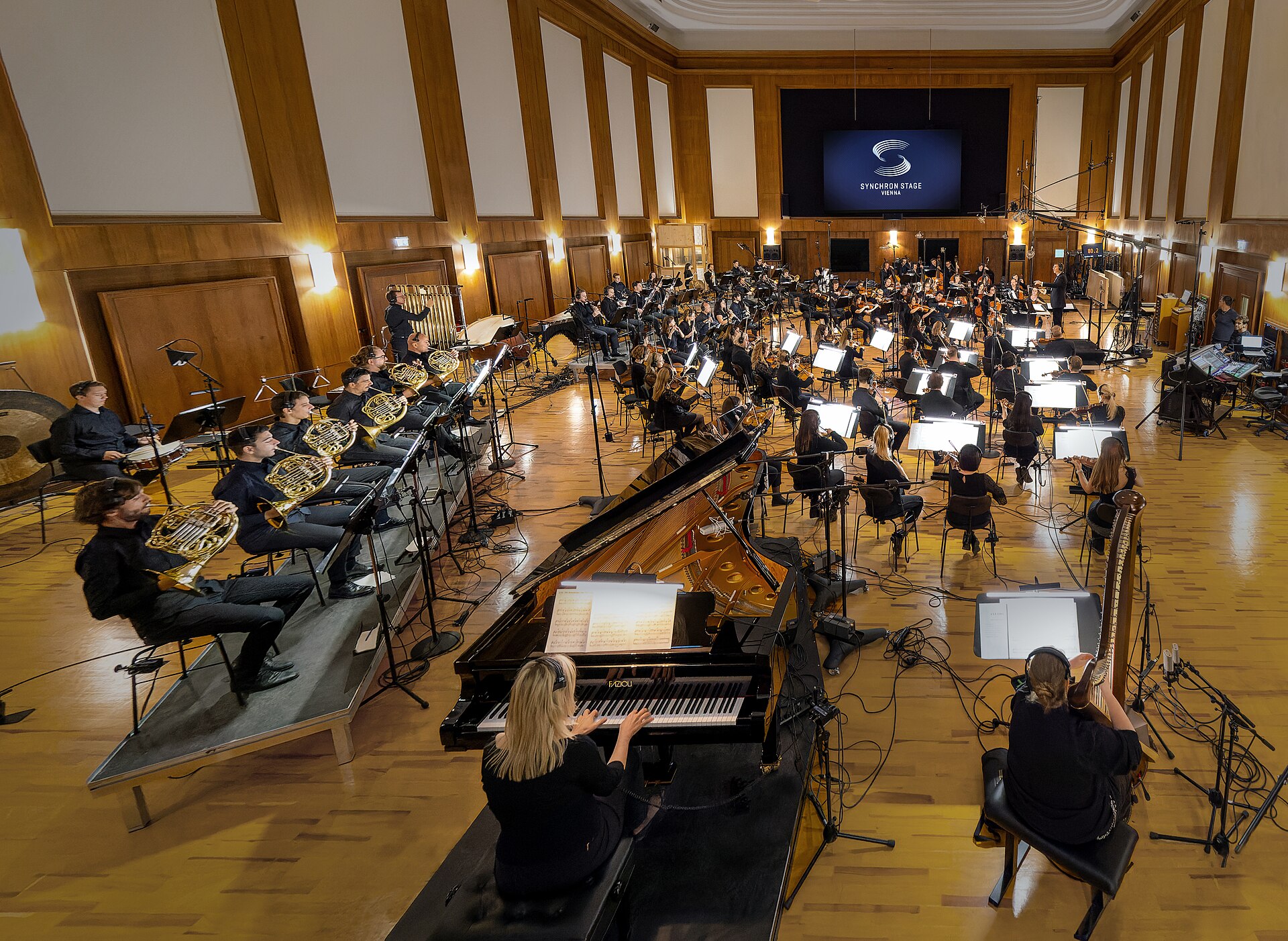 orchestra performance stage