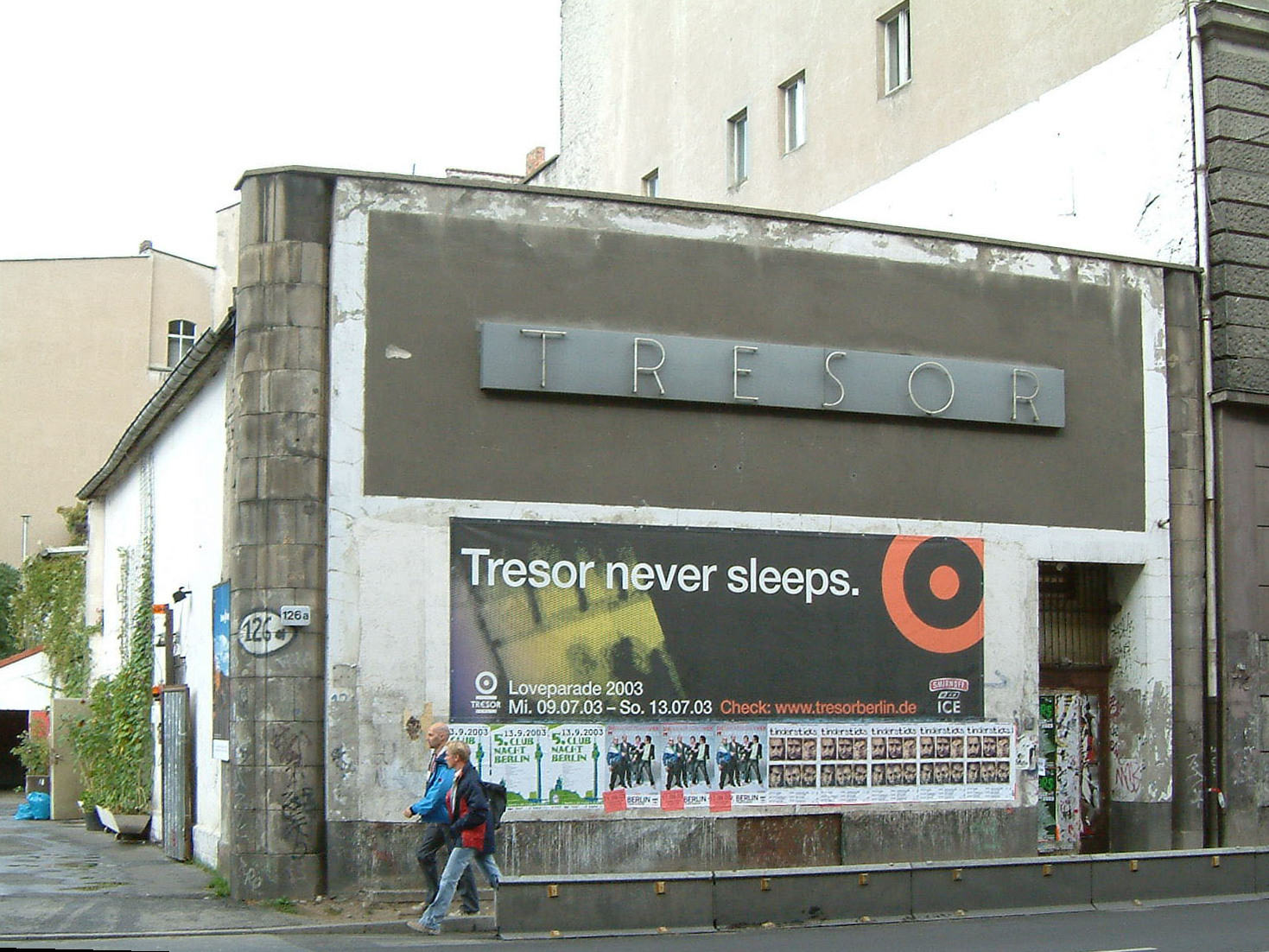 Berlin techno club night